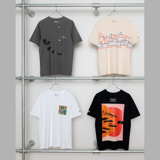 Wilhelmina Barns-Graham Orange and Red on Pink t-shirt